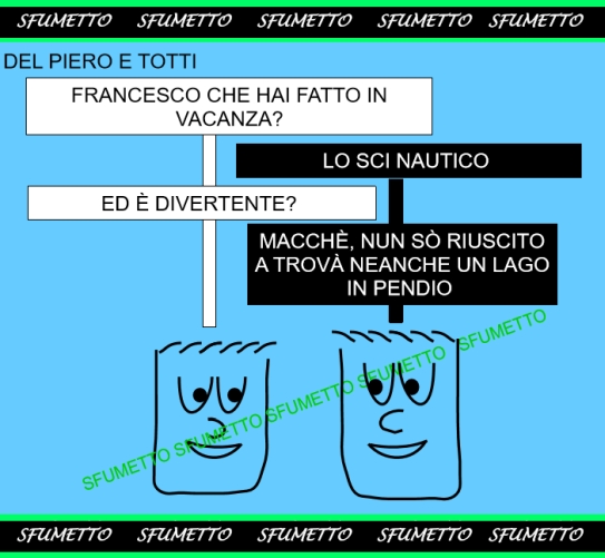 Del Piero e Totti in vacanza