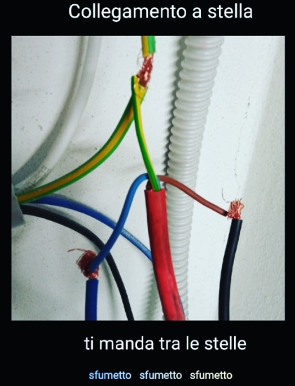 immagine divertentissima sei cavi elettrici